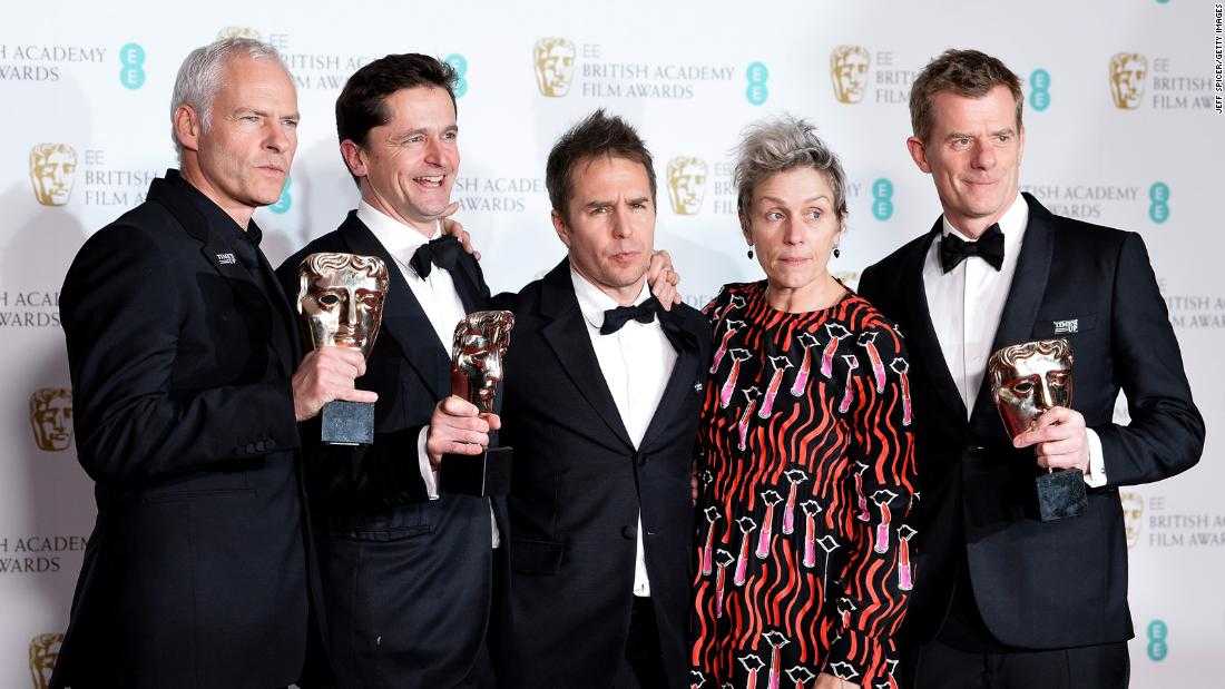Britian's Bafta Awards winners