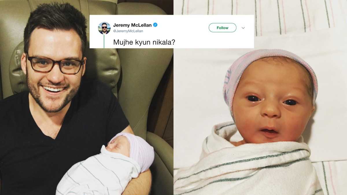 comedian-jeremy-mclellan-introduced-his-new-baby-to-the-world-with-a-hilarious-message-and-people-love-it