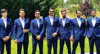 Suave image of Iranian world cup football team makes Twitter swooning