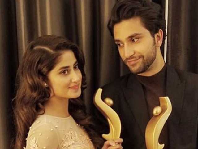 Time will tell says Ahad Raza Mir regarding his relationship with Sajal Aly
