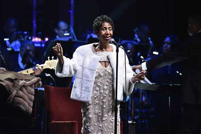 Multiple Grammy Award winner singer, Aretha Franklin, seriously ill
