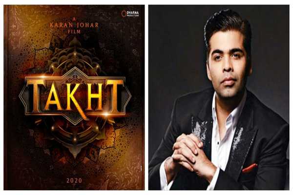 Karan Johar all set to ascend to the throne as he reveals storyline & cast of upcoming film “Takht”