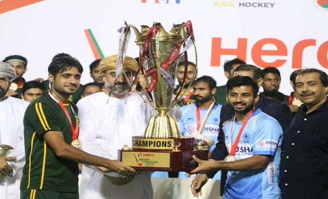 Pakistan, India win Asian Champions Trophy title together!