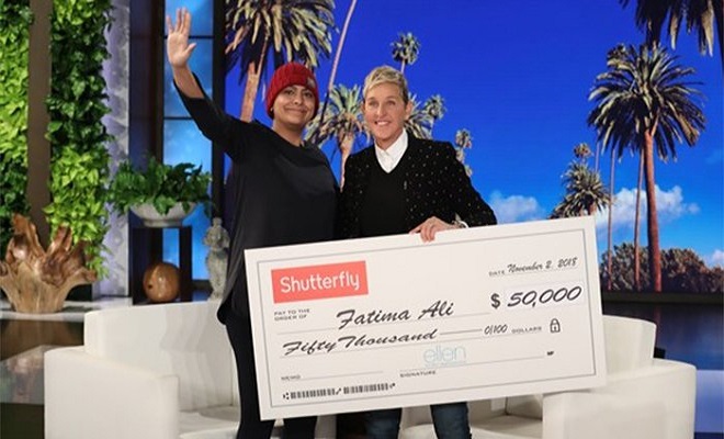 Ellen DeGeneres surprises Pakistani-American Top Chef contestant Fatima Ali