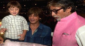 Srk’s son AbRam is convinced Amitabh Bachchan is his grandfather