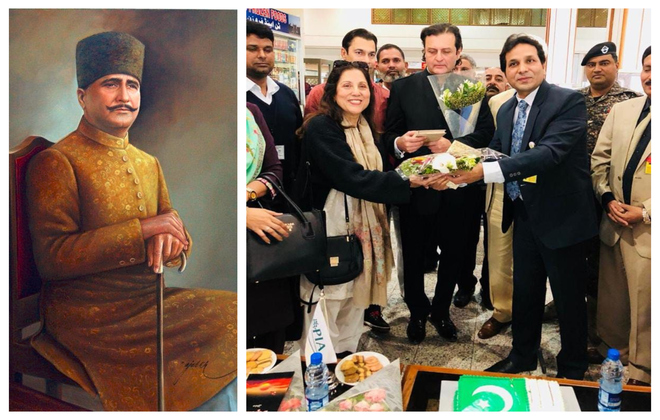 PIA honours poet of the nation, Allama Iqbal, celebrates ‘Iqbal Day’ with his grandson