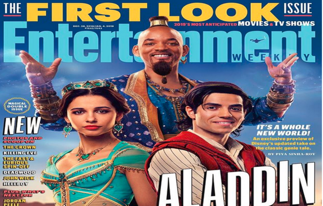 Will Smith’s first look in live-action in ‘Aladdin’ as Genie revealed