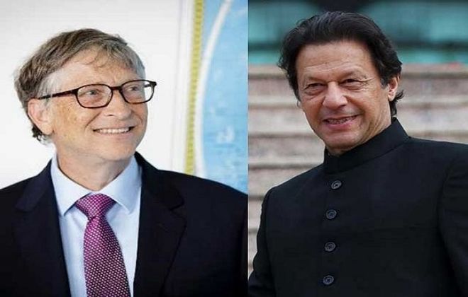PM Imran Khan, Bill Gates talk over phone call