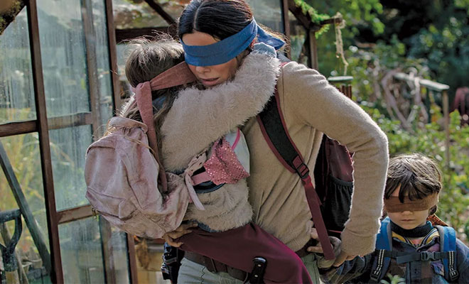 Netflix’s Bird Box is the scariest film people watched this year