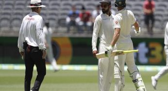 Virat Kohli is at the centre of controversy once again