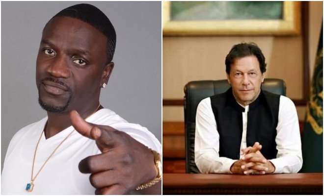 Akon sends a shout out to Prime Minister Imran Khan