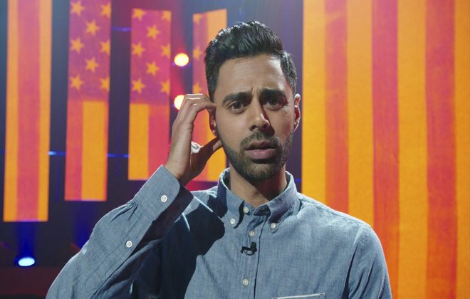Comedian Hasan Minhaj responds after Netflix blocked an episode of Patriot Act