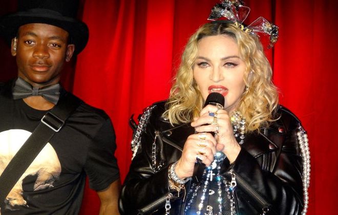 Madonna’s surprise New Year’s Eve performance at Stonewall Inn, New York