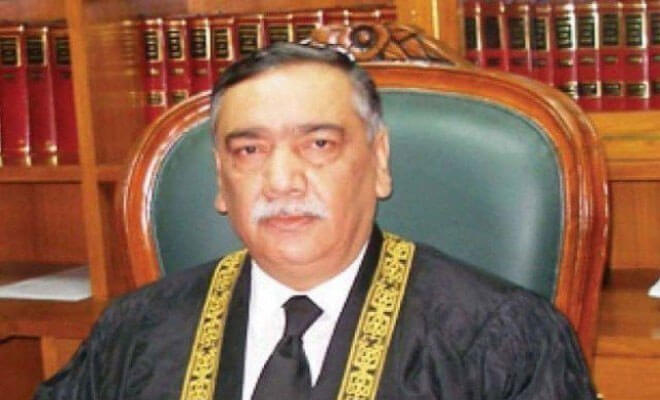 Justice Asif Saeed Khosa will be the next Chief Justice of Pakistan