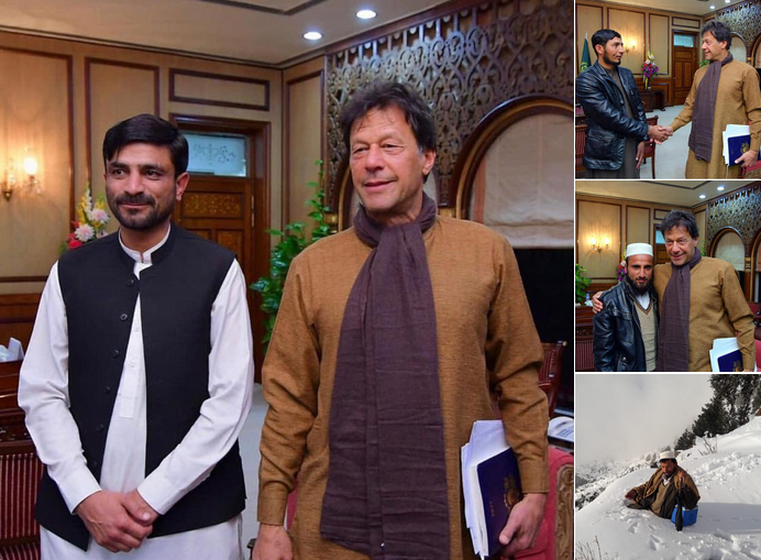 PM Imran Khan hosts Polio workers from Sawat
