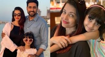 Abhishek Bachchan shares adorable picture of Aishwarya with daughter Aaradhya