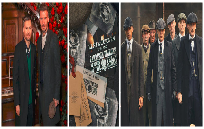 David Beckham collaborates with ‘Peaky Blinders’ on new clothing line