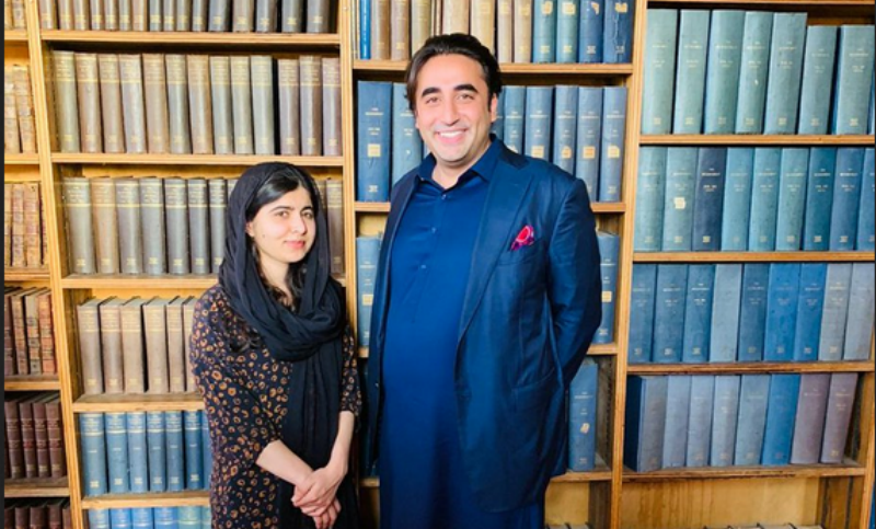 Bilawal Bhutto meets Malala at the Oxford University, responds to Pulwama attack