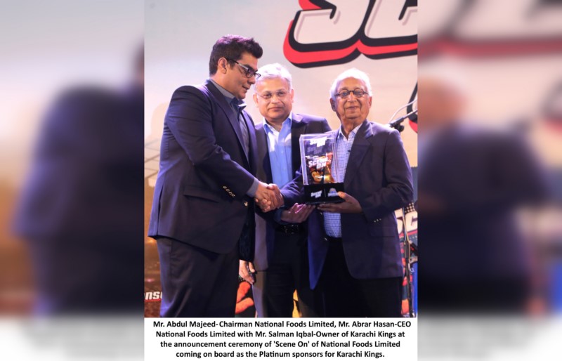 ‘SCENE ON’ announces platinum sponsorship for Karachi Kings