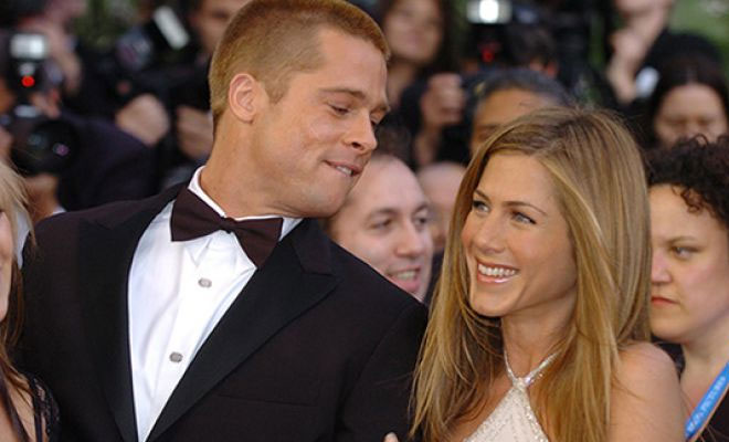 Brad Pitt spotted in Jennifer Aniston’s birthday bash