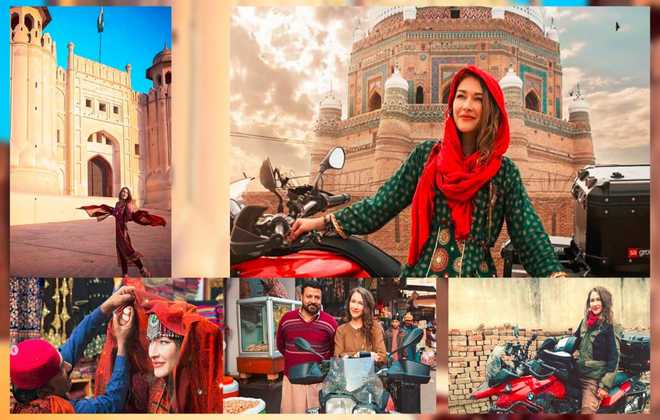 ‘Pakistan is an amazing and a safe country to travel’, says Canadian motorcyclist Rosie Gabrielle
