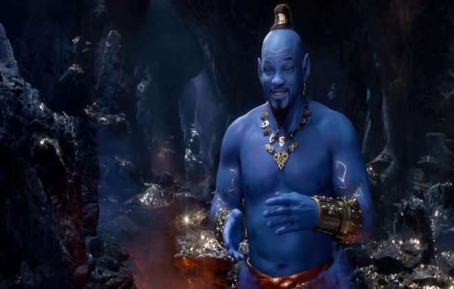 Disney shares first look at Will Smith as blue Genie in ‘Aladdin’
