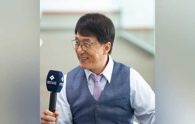 Jackie Chan spotted in Dubai for his next film ‘Vanguard’