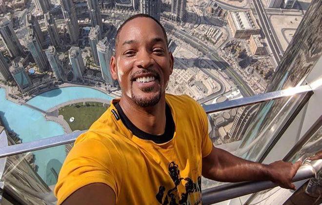 Will Smith’s Burj Khalifa video tops social media chart
