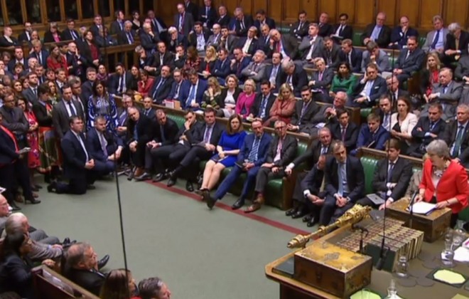 British MPs reject Theresa May’s Brexit deal for second time