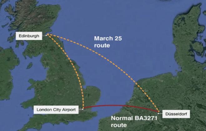 British Airways flight to Germany lands in Scotland mistakenly
