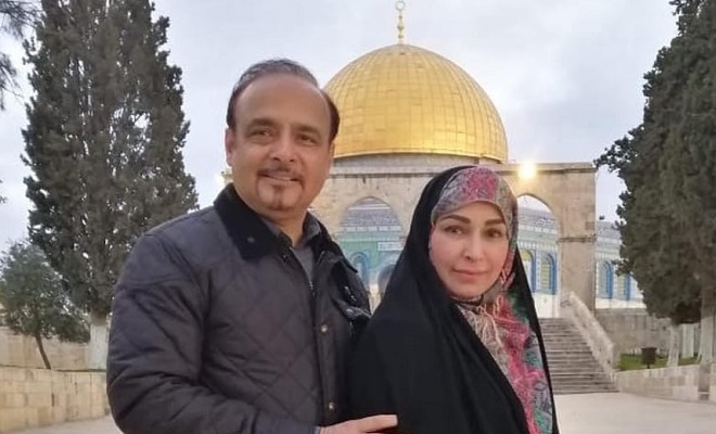 Reema Khan visits Masjid Al Aqsa in Jerusalem