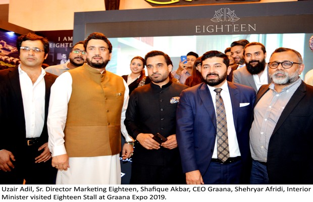 Eighteen showcases it’s premium product at Graana Expo Islamabad 2019