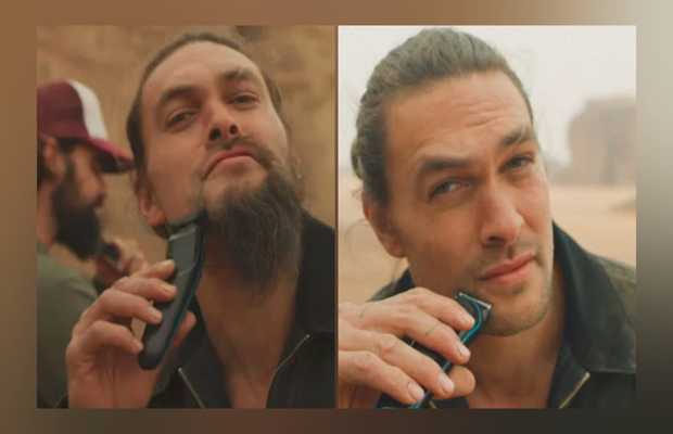 Jason Momoa shaves his beard and fans are freaking out!