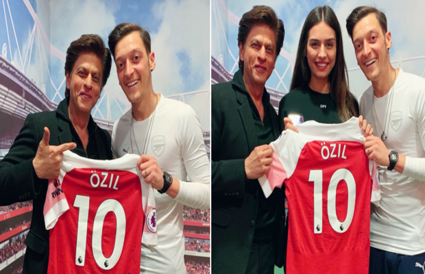 Shah Rukh Khan posts fan boy moment with Arsenal Star Mesut Ozil