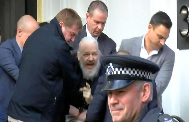 WikiLeaks founder Julian Assange arrested from Ecuadorian embassy in London