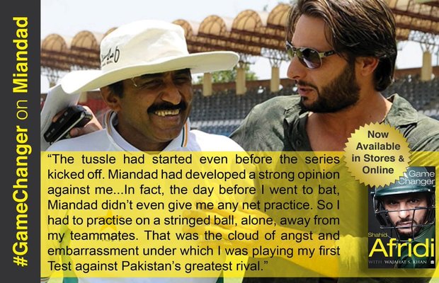 Game Changer: Javed Miandad responds to Afridi’s fiery claims