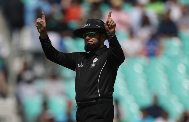 Aleem Dar completes a double century of officiating ODIs