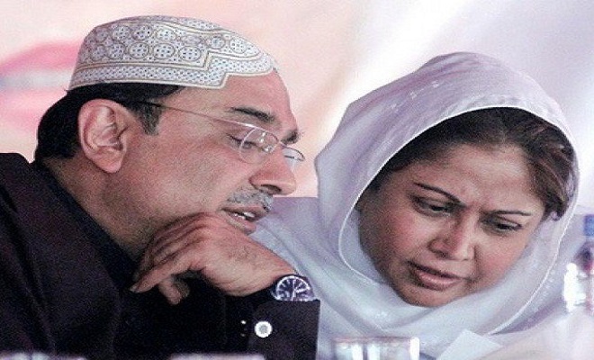 NAB to arrest Asif Ali Zardari and Faryal Talpur today