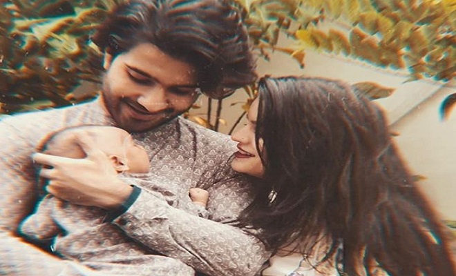 Feroze Khan shares adorable pictures with son, Sultan and wife Alizey
