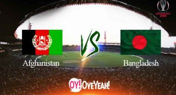Watch Live Score Update – Afghanistan vs Bangladesh World Cup 2019
