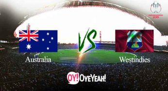 Live Score Update – Australia vs West Indies World cup 2019