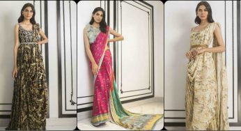 Sania Maskatiya launches ‘Printed Sarees’ for her latest formalwear collection, ALEF – Edit II