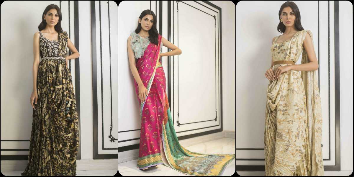 Sania Maskatiya launches ‘Printed Sarees’ for her latest formalwear collection, ALEF – Edit II