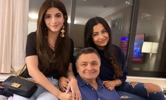 Mawra Hocane pays a visit to Rishi Kapoor in NYC