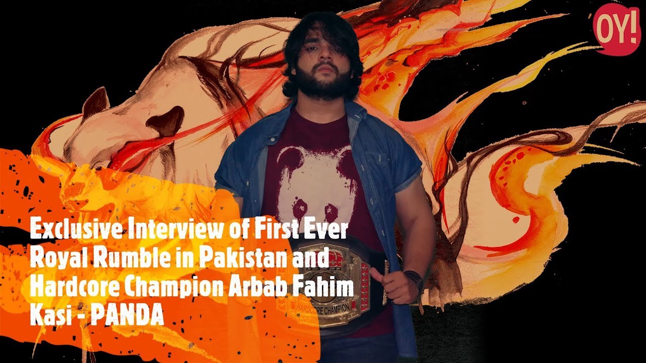 Exclusive Interview of First Ever Royal Rumble in Pakistan Winner and Hardcore Champion Arbab Fahim Kasi –