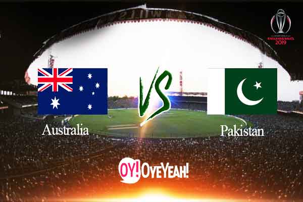 Live Update – Australia vs Pakistan World Cup 2019