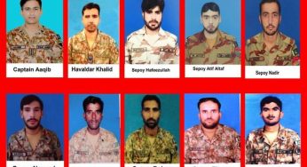 10 Pakistani soldiers lay down their lives for regional peace