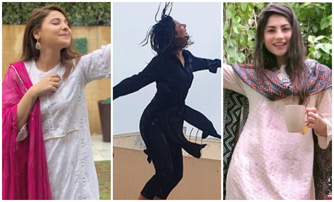 Karachi Rain: Celebrities share beautiful pictures enjoying the outpour in the city