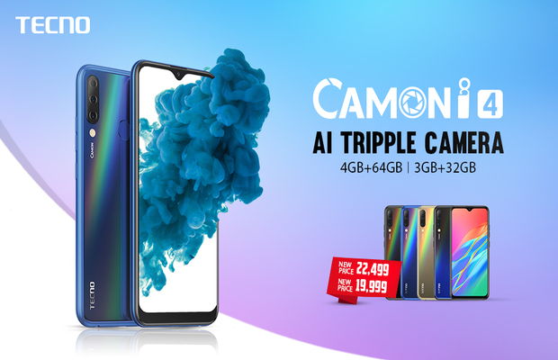 TECNO Mobile Reduces Price of Its Flagship Model Camon i4
