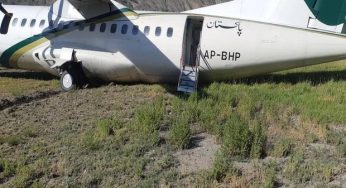 PIA plane skids off runway during landing at Gilgit Airport